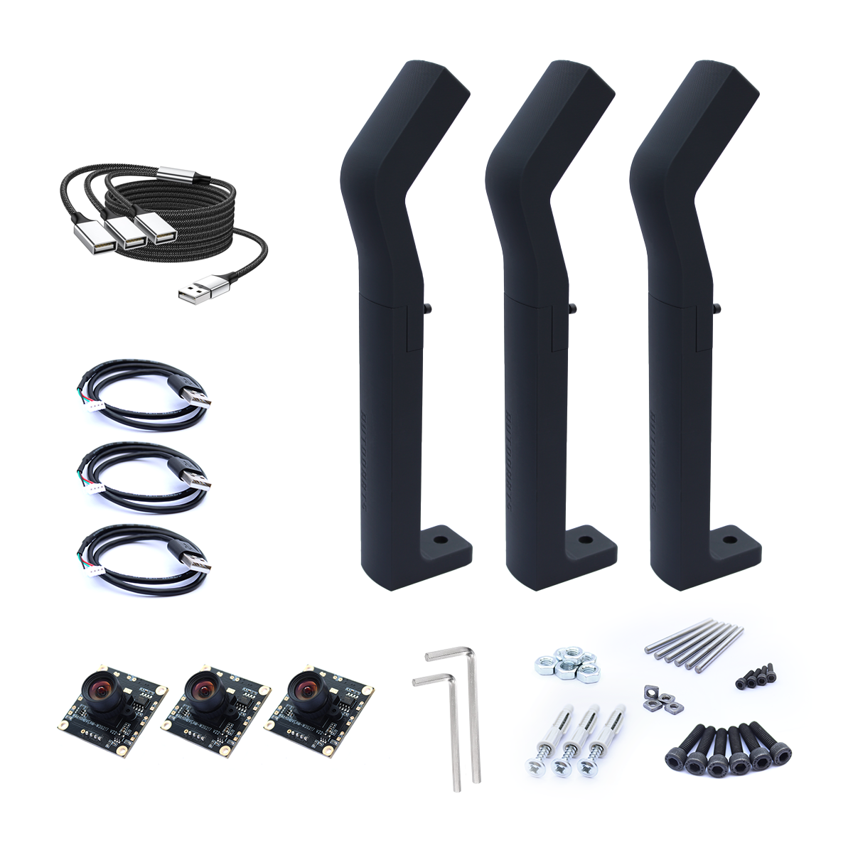 Alle Bestandteile des Vision Kits
