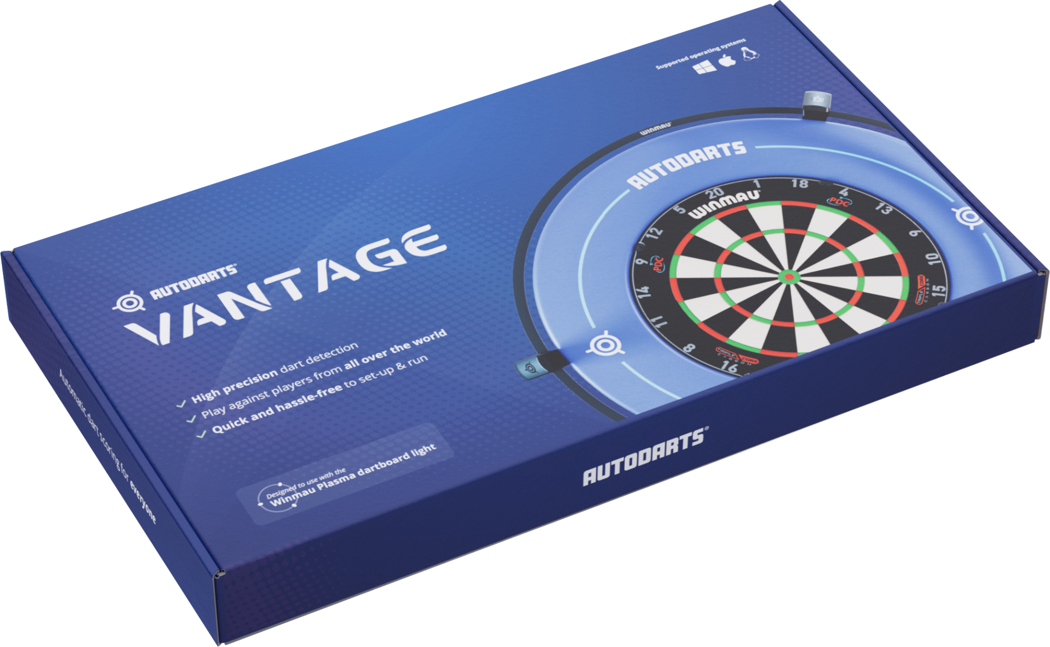 Autodarts Vantage packaging, closed